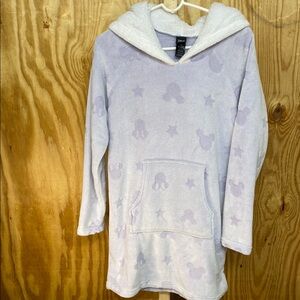 Disney size M long hoodie style pajamas